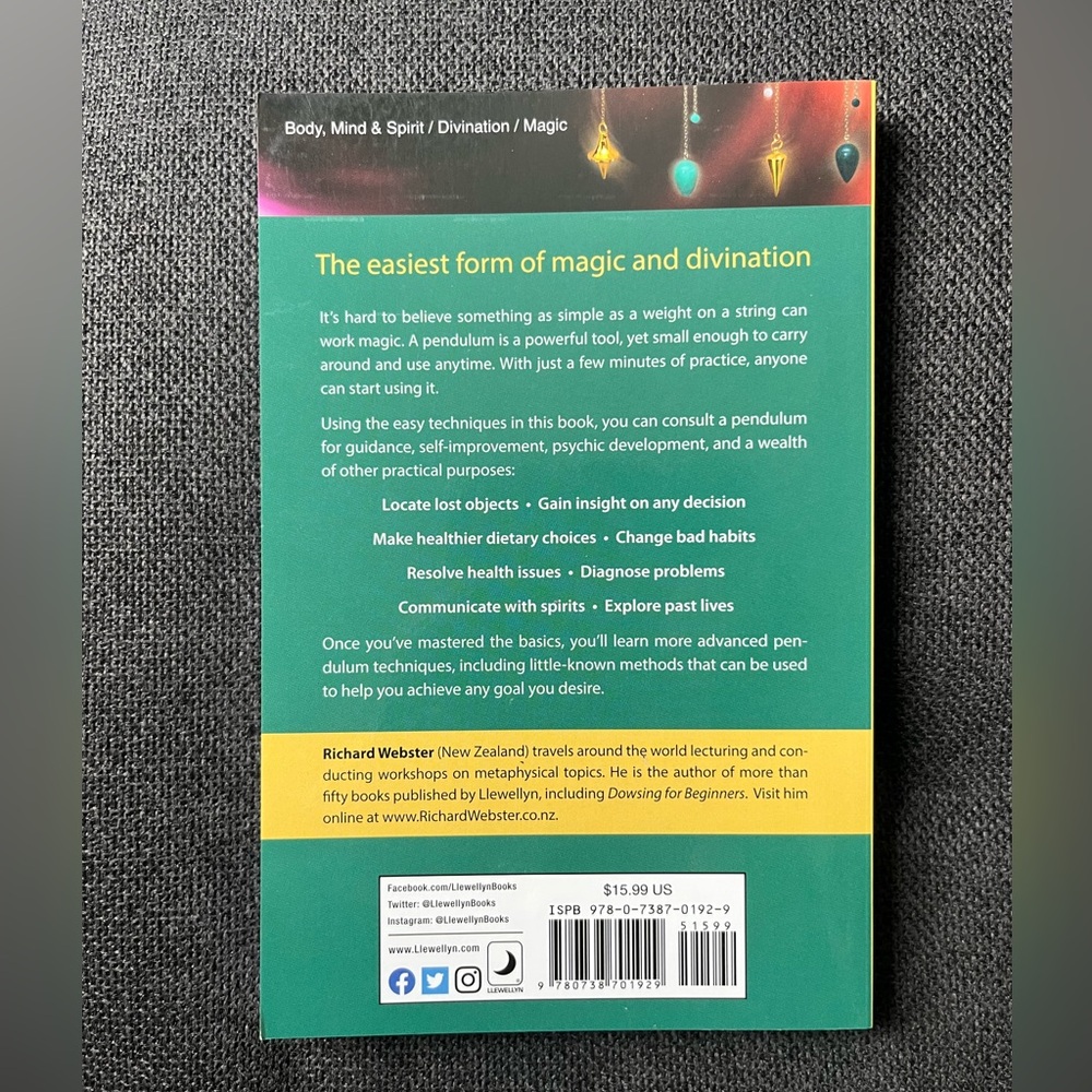 Pendulum Magic For Beginners Book - Picture 2 of 5
